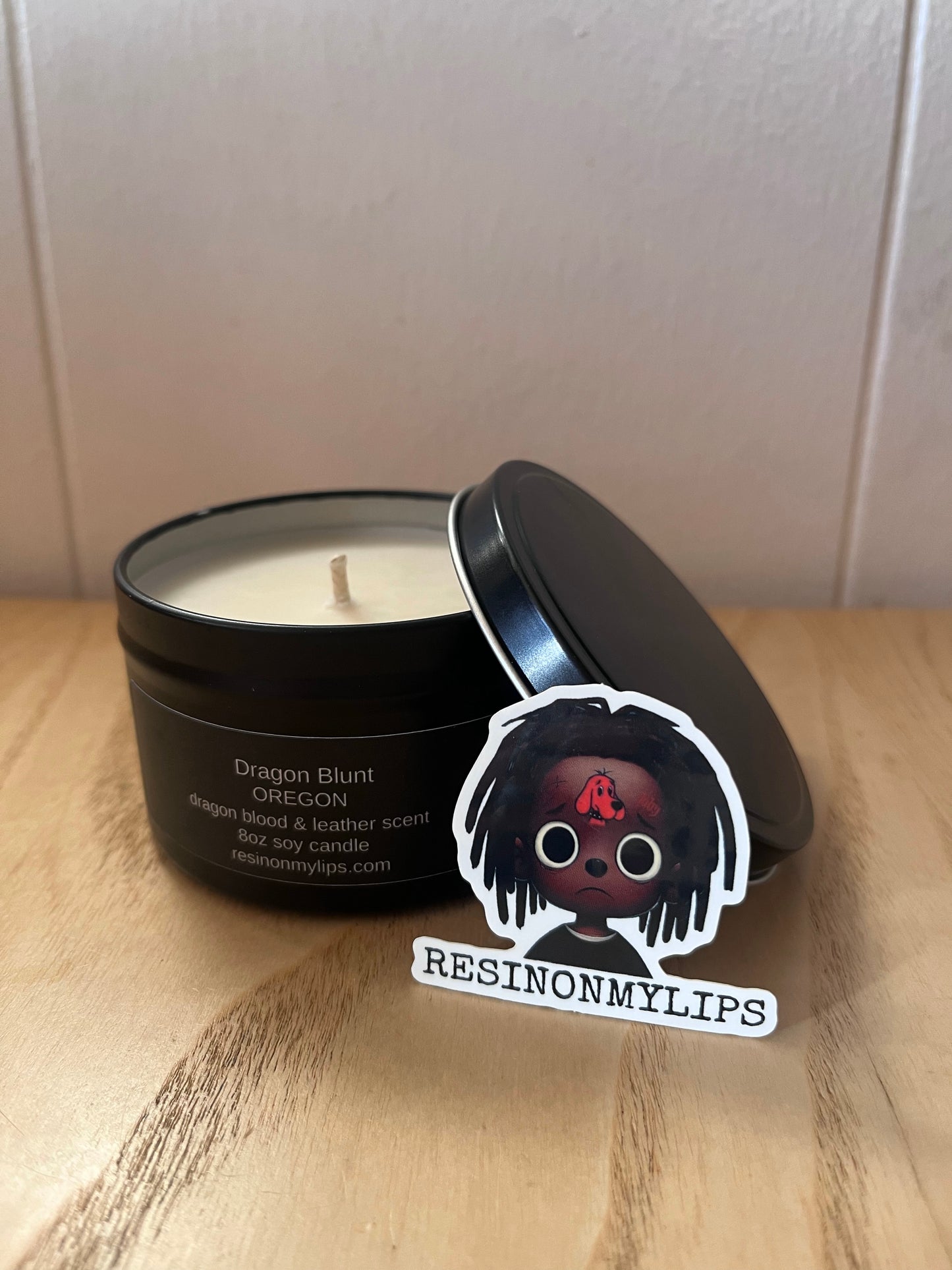 @resinonmylips Dragon Blunt 8oz Scented Candle